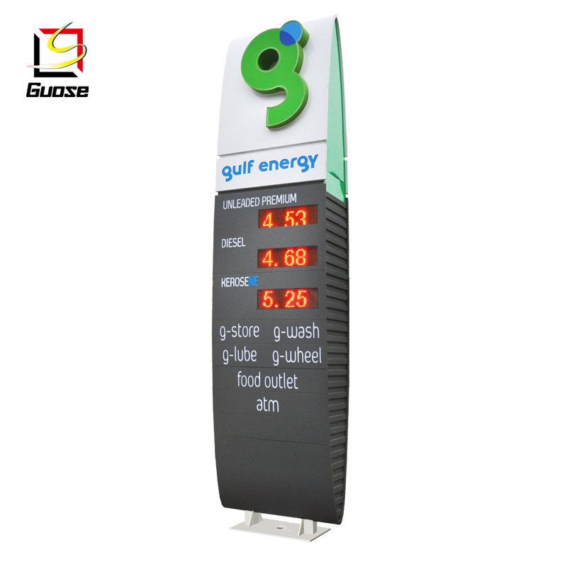 Full Color Advertising LED Display for Gas Station LED 